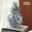 Hand Painted Blue and White Gourd Vase