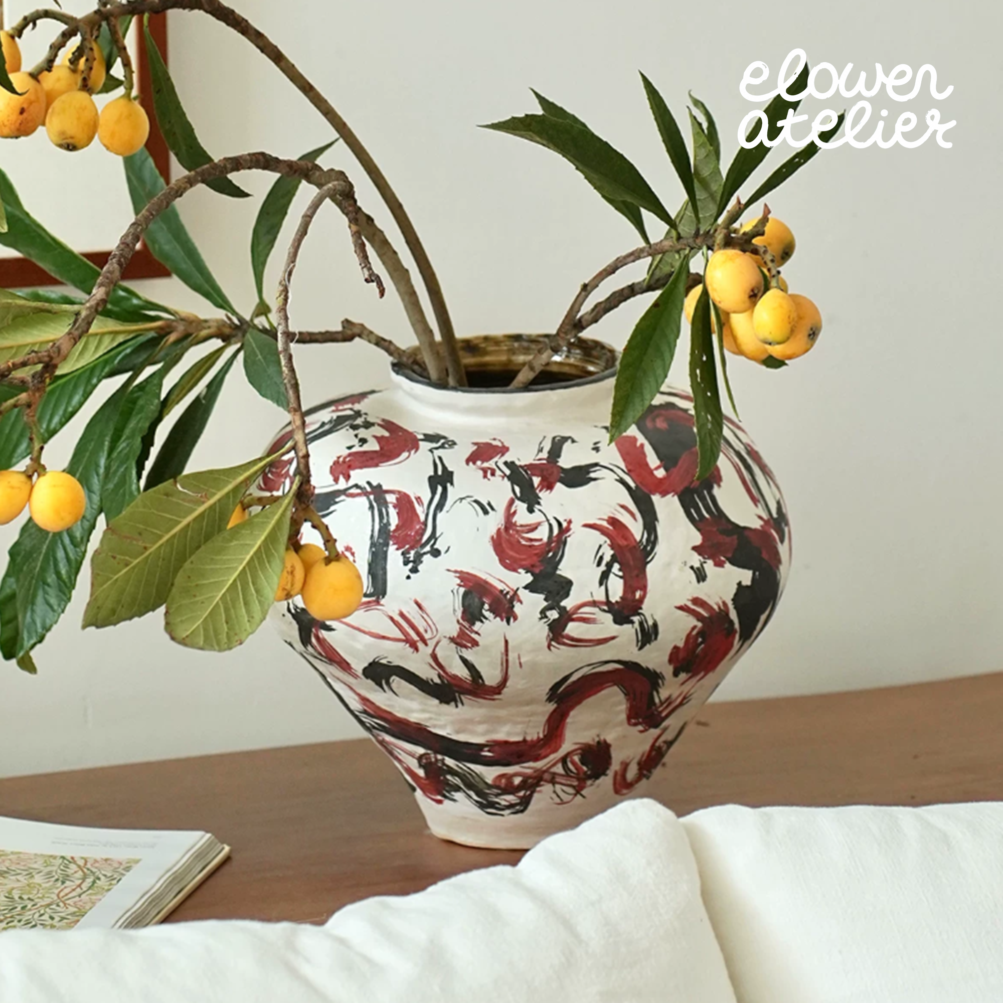 Zen Harmony Ceramic Vase