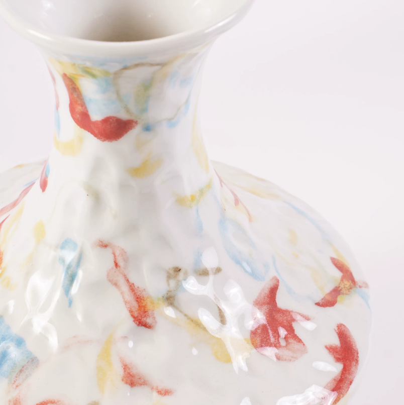 Hand Painted Artistic Ceramic Flower Vase
